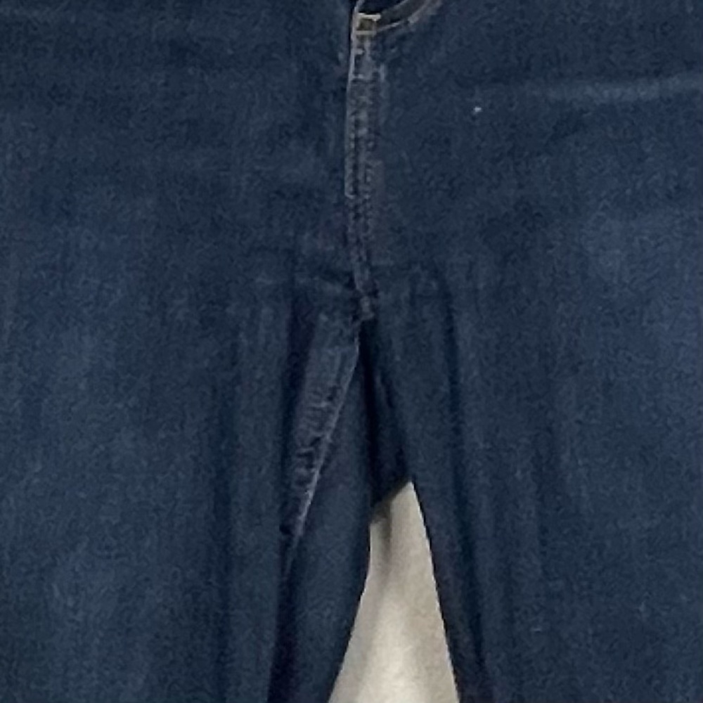 Elizabeth and James Dark Wash High Rise Organic Cotton Stove Pipe Jean Size 6/28 - Picture 9 of 11